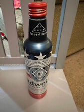 Budweiser Folds of Honor Military Veteran Collectible aluminum bottle empty 2024 picture