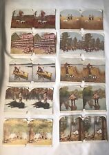 10 Vintage Stereo Photo Cards - T. W. Ingersoll - 1898/1903 - Hunting Scenes picture