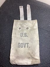WW2 Era US Govt Canvas Snap On Belt Pouch picture