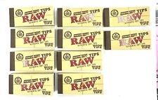 10x Raw Filter Tips Perforated Wide Tips 50 Count x 10 Packs 500 tips Total picture
