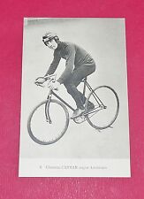 RARE 1920 CLARENCE CARMAN USA CYCLING STAYER TRACK PISTARD CPA CYCLING picture