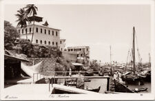Mombasa Kenya Old Harbour c1965 Real Photo Postcard E89 picture