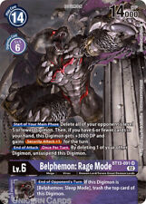 BT13-091 Belphemon: Rage Mode :: Super Rare Alternative Art Digimon Card :: BT-1 picture