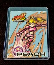 PRINCESS PEACH SI FOR KIDS 2007 RARE SUPER MARIO STRIKERS CHARGED CREASE picture