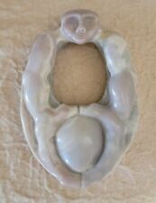 Vintage Fertility Figure Rose Quartz Hand Carved Detailed picture