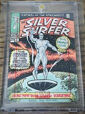 Silver Surfer #1 Marvel 75th Anniversary Sketch Card Warren Martineck Cover AP picture