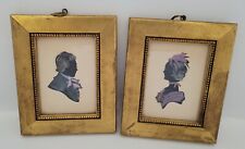 Antique Miniature Silhouette Portraits picture