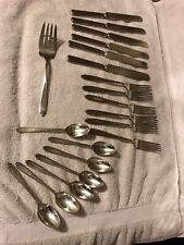 20 Pc Mix  Rogers & Bros EMPIRE circa 1921 Blunt Knives , Dinner Forks Teaspoons picture