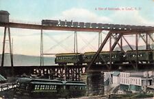 Tier of Railroads Lead South Dakota SD Trains c1910 Postcard picture