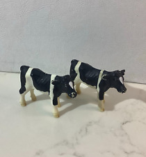 Lot of 2 Schleich Holstein Cow Calves Figures picture