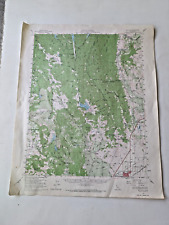 Vintage 1951 USGS Map-Mt Vaca, Ca Quadrangle picture