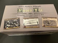 2022 Historic Autographs Gilded Age Factory Set - Radiant Version picture