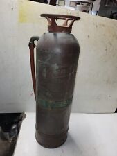 Antique Vintage Copper & Brass Pyrene Foam Fire Extinguisher  picture