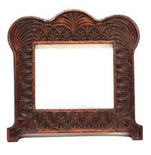 ANTIQUE VICTORIAN WOOD CARVED PHOTO FRAME FOR 11