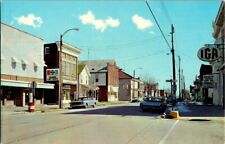 1970'S. NEW WASHINGTON, OH. WEST MANSFIELD ST. POSTCARD FF3 picture