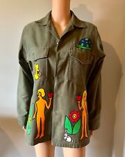 1960s army fatigue shirt picture