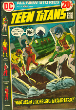 VTG 1972 DC Comics Teen Titans #41 VG/F What Lies in Litchburg Grave  Nick Cardy picture