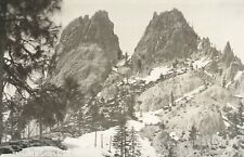 Castle Crags Wilderness State Park Shasta County California 1940s RPPC Postcard picture