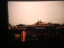 RE08 BUS, STREETCAR, SUBWAY TROLLY 35MM slide OVERLOOKING RAIL YARD JULY 1962 picture
