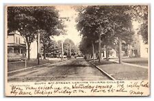 ILLINOIS, IL, MONMOUTH, S 8TH ST PRE-1907 ALBERTYPE dirt road picture