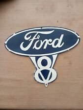 PORCELIAN FORD ENAMEL SIGN SIZE 9.5X12 INCHES picture