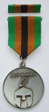 THE SALTY WARRIOR US Military Humor Retirement Gag Gift Medal picture