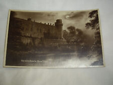 Postcard Vintage, Warwick Castle, River Front, Posted 1929, Elmer Keene picture