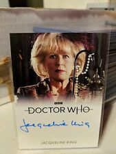 Doctor Who Series 1-4 Jacqueline King as Sylvia Noble Autograph Full-bleed VL picture