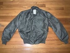 NOS Flyers Jacket Mens Large Summer Weather CWU-36/P US Army Aramid picture