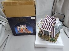 Vtg 1997 Retired Fontanini Italy Village Lighted Kings Purple Tent - Tested picture