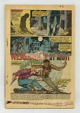 Marvel Spotlight #2 Coverless 0.3 1972 1st app. and origin Werewolf by Night picture