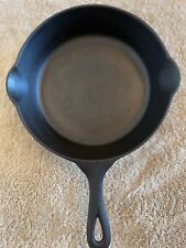Lodge # 5 RARE Single Notch Skillet Vintage Cast Iron with Heat Ring “3” Mark picture