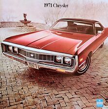 Original 1971 Chrysler Line Brochure - Uncirculated - 40 Pages picture