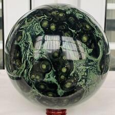 6540g Natural Eye Green Kambaba Jasper Stromatolite Crystal Sphere Ball picture