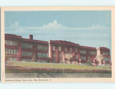 Pre-Chrome SCHOOL SCENE St. John New Brunswick NB AH0179 picture