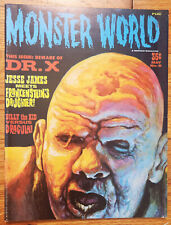 Monster World Magazine #8 May 1966 Horror Dr. X Ape-Ball Dracula Frankenstein picture