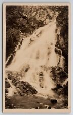 RPPC Beautiful Old Waterfall Scene Postcard P26 picture