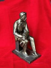 Anton Chekhov  Very Rare Vintage Metal figurine / bust, 60´s picture