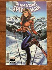 AMAZING SPIDER-MAN #40 J SCOTT CAMPBELL SKI CHALET VARIANT MARY JANE GWEN picture