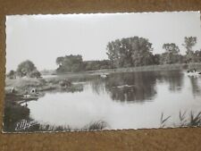 89 YONNE CPSM - VERON Fishing Corner on the Borders of the Yonne - Real Photo picture