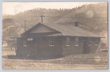 Postcard RPPC Photo New Mexico Dawson Post Office Antique Vintage Ghost Town picture