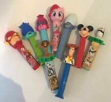 10 Candy Dispensers Pez/Pop Ups Trolls Madagascar Dinsey and More picture
