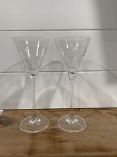 New 2023 Limited Edition Grey Goose Crystal Martini Glasses Set of 2 Glasses picture