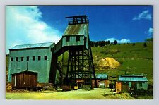 Victor CO-Colorado Cripple Creek El Paso Gold Mine Vintage Souvenir Postcard picture
