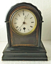 Antique Japy Freres, wooden beehive Cased Mantel Clock, working picture