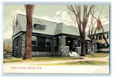 c1905s Public Library Walpole New Hampshire NH Antique Unposted Postcard picture
