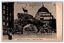 c1905 Nineteenth Annual Reunion BPO Elks Buffalo New York NY Vintage Postcard picture