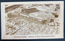 Mint USA Picture Postcard Crosley Field Stadium Home Of The Cincinnati Reds picture