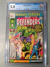 Marvel Feature Defenders #1 | 1971 | CGC 5.0 OW-WP | Origin and 1st Appearance picture