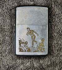 Vintage Zippo Lighter- Bowling Bowler- 1971 picture